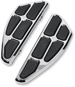 Boss Floorboards Black, Chrome, 1, nordicamoto.ro