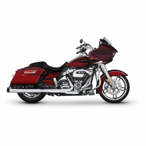 Muffler Slip-on 4(r) Duals For Touring Chrome