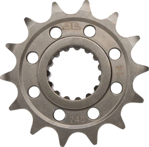 JT SPROCKETS ellen tengely elülső lánckerék, természetes színű , nordicamoto.ro