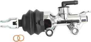 Rear Brake Master Cylinder Chrome, Polished, 1, nordicamoto.ro