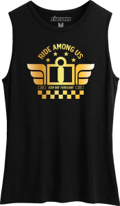 ICON Women's Tuscadero Tank Top Black 