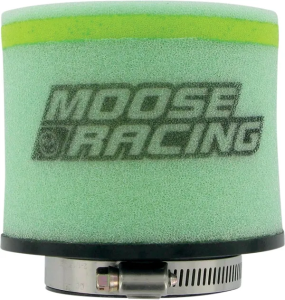 MOOSE RACING precíziós, előolajozott légszűrő, zöld 