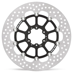 Halo sorozatú úszó rotor, fekete, rozsdamentes acél, 1, nordicamoto.ro
