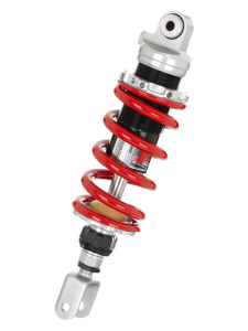 Emulsion Mono Gas Shock Adjustable Length Silver, Red, Black, 1, nordicamoto.ro