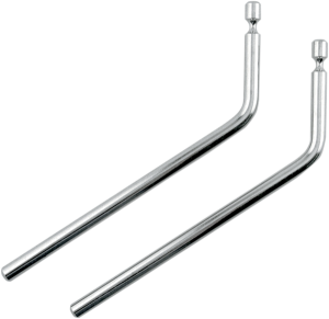 Custom Mounting Rods Silver, 1, nordicamoto.ro