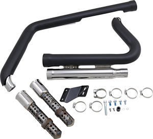 Speedster 909 Exhaust System Black, 1, nordicamoto.ro