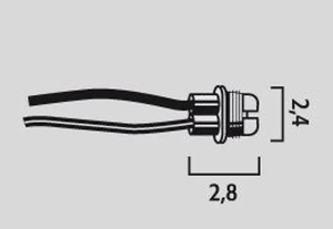Halogen Bulb Sockets, 2, nordicamoto.ro