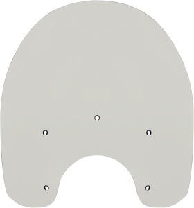 Replacement Plastic Windshield Gray