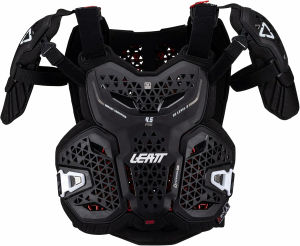Leatt 4.5 PRO EVO fekete mellkasvédő, S–M méret, 1, nordicamoto.ro