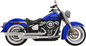 Staggered Dual Exhaust System Chrome