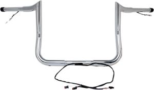 Pre-wired Monkey Bar Handlebar Silver
