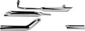 Slashcut Slip-on Mufflers Chrome, 2, nordicamoto.ro