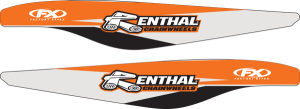 Swingarm Graphics Orange, White