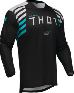 Tricou Enduro Thor Launchmode Zone Black 2XL, 5, nordicamoto.ro