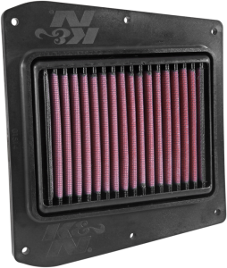 High-flow Air Filter - Indian Black, Red, 1, nordicamoto.ro
