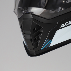 Acerbis Rider teljes arcú gyermek sisak, fekete/fluoreszkáló sárga, M-es méret, 3, nordicamoto.ro