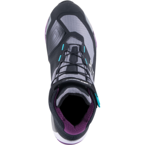 Alpinestars CR-X DRYSTAR női csizma – Fekete/Szürke/Lila – 38-as méret, 3, nordicamoto.ro