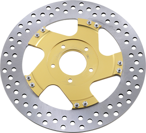 Two-piece Brake Rotor Gold, 1, nordicamoto.ro