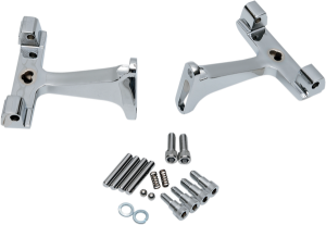 Passenger Floorboard Mounts For Dressers Silver, 1, nordicamoto.ro