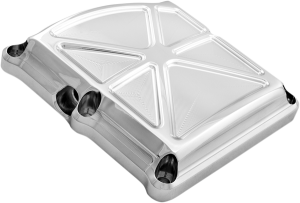 Transmission Top Cover Black, Chrome