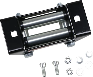 Aggro Winch Roller Fairlead Black, Silver, 1, nordicamoto.ro