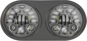 Adaptive 2 Led Headlights Black, 4, nordicamoto.ro
