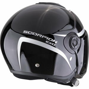 Casca open face/jet SCORPION EXO CITY II INTERCITY S Negru/Cameleon, 2, nordicamoto.ro