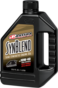 Maxima Syn Blend Ester 10W-40 félszintetikus 4T motorolaj, 1L, nordicamoto.ro