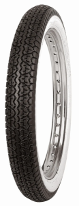 MITAS B 4 2.25-18 42J TT Whitewall moped gumiabroncs (elöl/hátul)