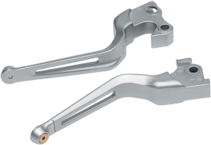 Dillinger Lever Set Silver, 4, nordicamoto.ro