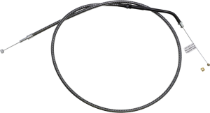 Karbonfibr Braided Throttle/idle Cable Silver