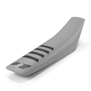ONEGRIPPER RIBBED univerzális üléshuzat, világosszürke/fekete – Enduro és motokrossz