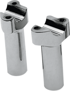 Buffalo Billet Aluminum Handlebar Riser Silver, 1, nordicamoto.ro