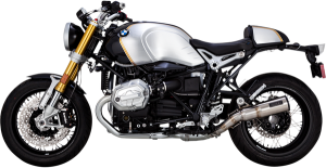 Hi-output Slip-on Muffler Brushed, 2, nordicamoto.ro