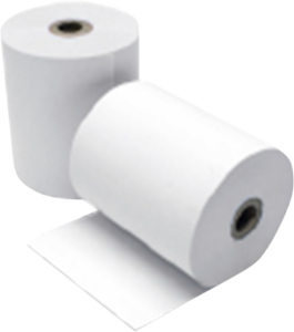 Replacement Printer Paper Rolls White, 1, nordicamoto.ro