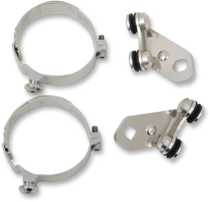 Custom Lower Deflector Mount Kit Silver