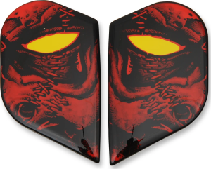 Alliance Gt The Horror Side Plate Kit Red Red ONE SIZE, 1, nordicamoto.ro