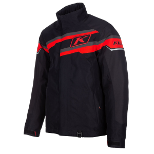 Klim Klimate Insulated Snowmobil dzseki, fekete – tűzpiros, 1, nordicamoto.ro