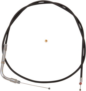 Black Vinyl Throttle/idle Cable Black +152 mm (6''), 1, nordicamoto.ro