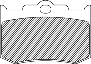Organic Brake Pads, 2, nordicamoto.ro
