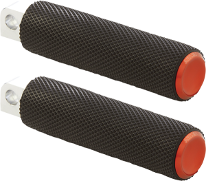 Knurled Footpegs Orange
