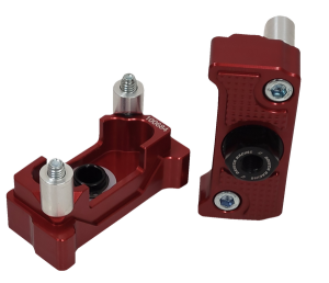 Captive Axle Block Sliders Red, 1, nordicamoto.ro