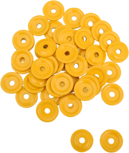 Round Digger® Aluminum Support Plates Yellow