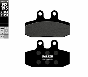 Semi-metallic Brake Pads
