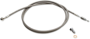 Hydraulic Clutch Line Chrome, Steel