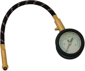 Tirepro Dial Tire Gauge For Powersports Black