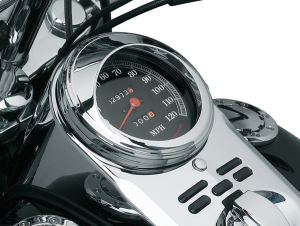 Chrome Speedometer Visor Chrome, 1, nordicamoto.ro