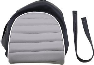 Retro Seat Skin Black, Gray, White, 2, nordicamoto.ro