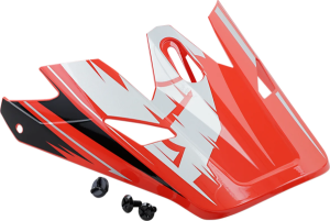 Visor Kt Sector Warp Rd/bk Black, Red, White