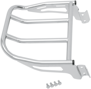 2-up Backrest Luggage Rack Black, 1, nordicamoto.ro